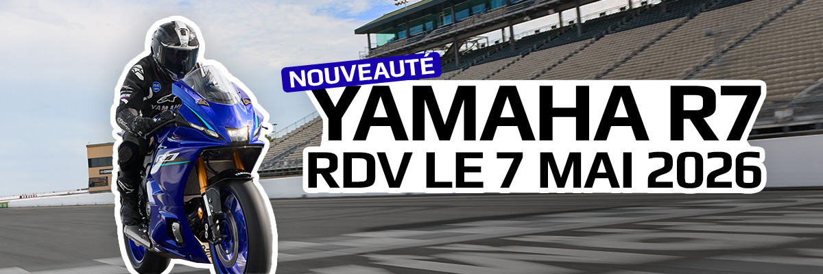 Yamaha R7 2026 : journée de lancement chez City Bike Laval – 7 mai