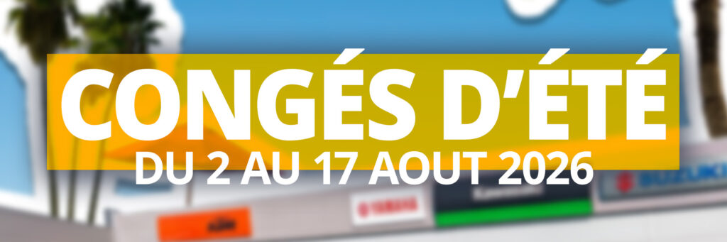 Congés d’été du 2 au 17 août 2026