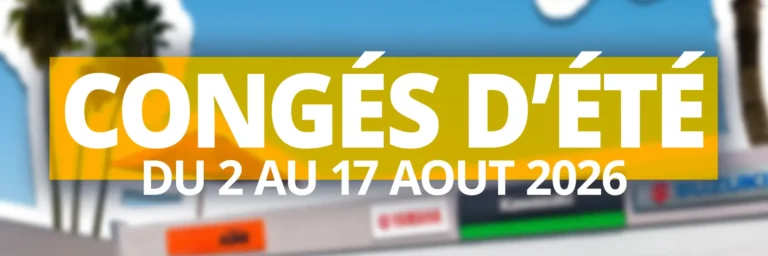 Congés d’été du 2 au 17 août 2026